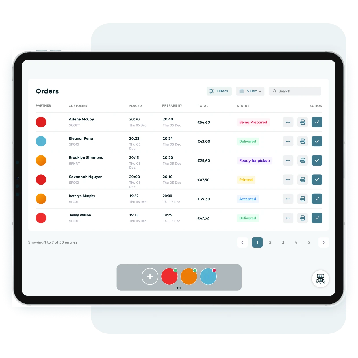 Comprehensive order management